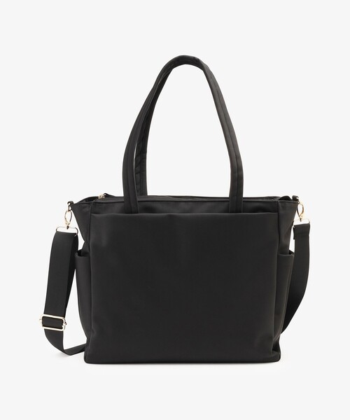 Afternoon Tea(アフタヌーンティー)の「無重力トートバッグ(トートバッグ・レディース・ブラック・ONE SIZE)」の5枚目の写真