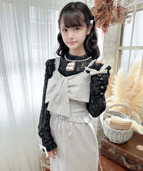 セール】リボンビスチェ（ベスト）｜couture BY ROJITA（クチュール