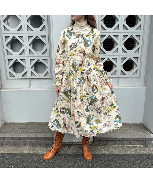 【セール】ローズレース使いハイネックカットソー（Tシャツ/カットソー）｜PINK HOUSE（ピンクハウス）