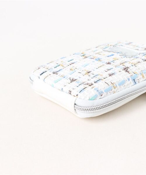 ハンドメイド　フランス製ツイード　ツイードバッグ　スマホショルダー　トゥルニエ ハンドメイド♡ フランス製ツイード ツイードバッグ スマホショルダー