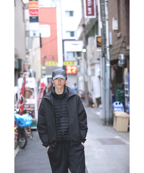 ES.1(エスアイ)の「【ES.1】エスアイ Nylon Jacket(ナイロンジャケット・メンズ・ブラック/ネイビー/グレー・MEDIUM/SMALL/LARGE)」の8枚目の写真