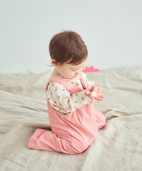 セール】【ベビー】くま耳風 動物モチーフ コーデュロイ