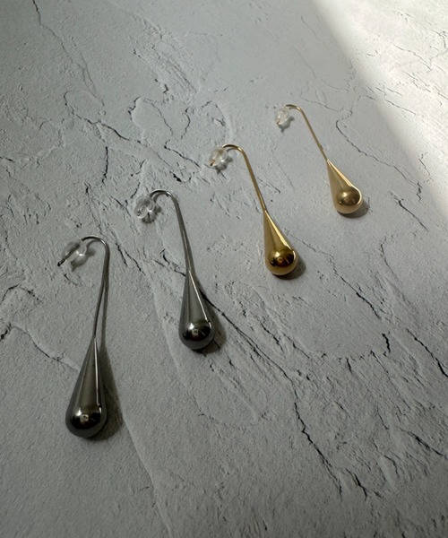 ciite'(シーテ)の「【金属アレルギー対応】ドロップピアス サージカルステンレス (両耳用)(ピアス(両耳用)・レディース・ゴールド/シルバー・FREE)」の4枚目の写真