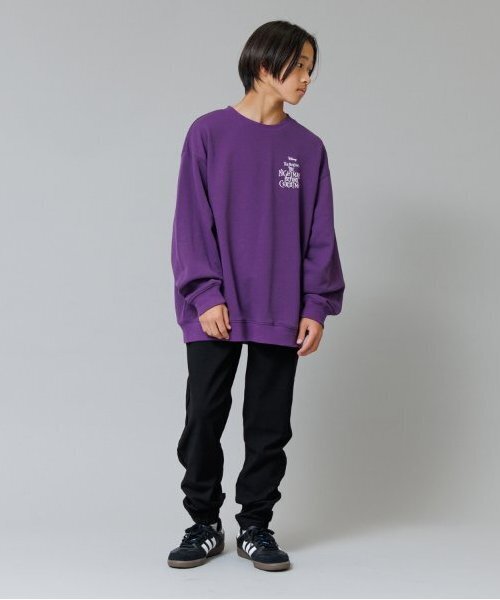 GLAZOS(グラソス)の「【大人向けサイズあり】スーパーストレッチ裏起毛ツイル・ジョガーパンツ(その他パンツ・キッズ・カーキ/ブラック/ベージュ・S/M/L/LL)」の5枚目の写真