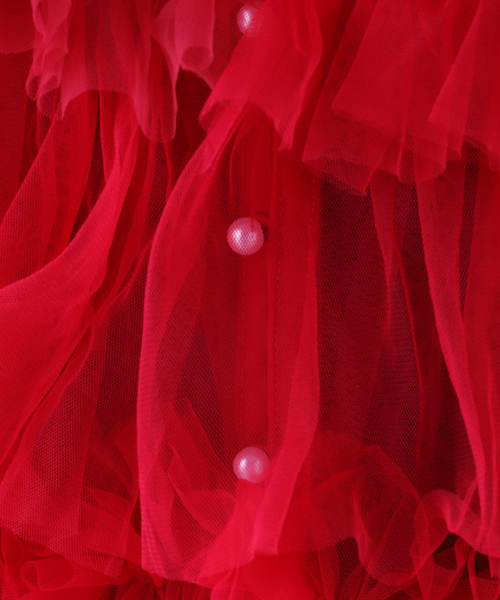 VIVIANO(ヴィヴィアーノ)の「【VIVIANO / ヴィヴィアーノ】Tulle Cami Top(キャミソール・レディース・レッド・SMALL)」の19枚目の写真