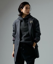 SALON adam et rope' | アズマ編み裏起毛フーディー/パーカー(パーカー)