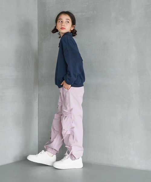 キッズ リボンパラシュートパンツ（その他パンツ）｜coca（coca