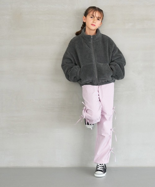 ⭐︎kaco⭐︎ キッズ リボンパラシュートパンツ（その他パンツ）｜coca（coca