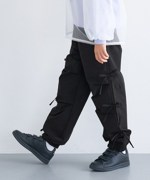キッズ リボンパラシュートパンツ（その他パンツ）｜coca（coca