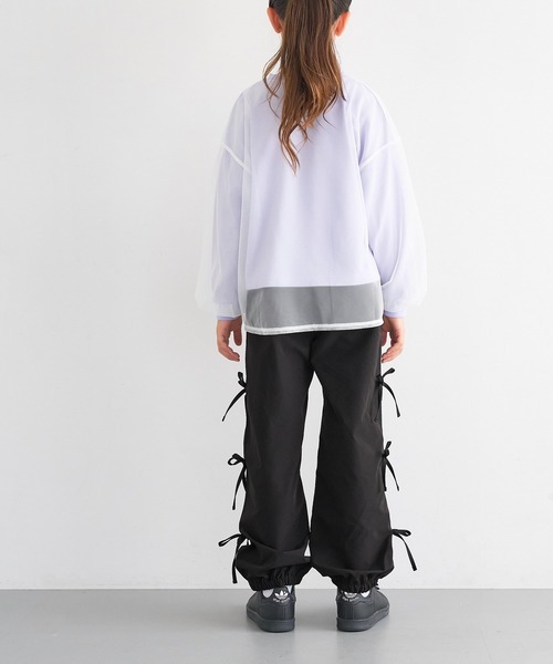 キッズ リボンパラシュートパンツ（その他パンツ）｜coca（coca