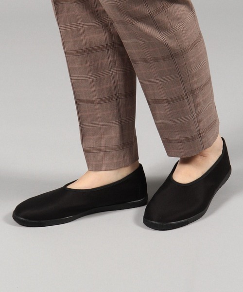 studio CLIP（スタディオクリップ）の「【moonstar】SKOOLERプレーンバレー（スリッポン・レディース・ブラック/ベージュ・MEDIUM/LARGE）」の6枚目の写真