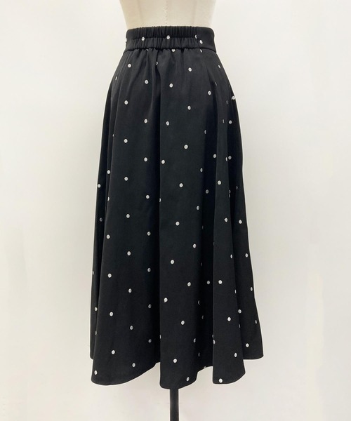 NOELA（ノエラ）の「ドット刺繍フレアスカート（スカート）」 - WEAR
