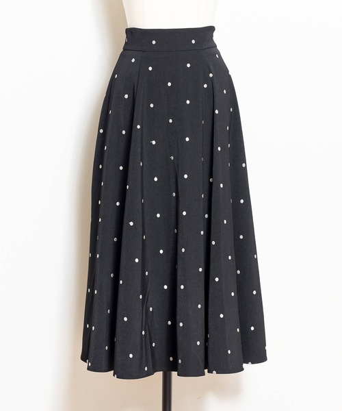 【nochi】超美品 Chaos ドットスカート 黒 38 nochi】超美品 Chaos ドットスカート 黒 38 ドットスカート | [公式