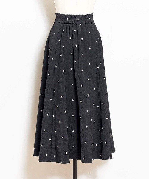 NOELA（ノエラ）の「ドット刺繍フレアスカート（スカート）」 - WEAR