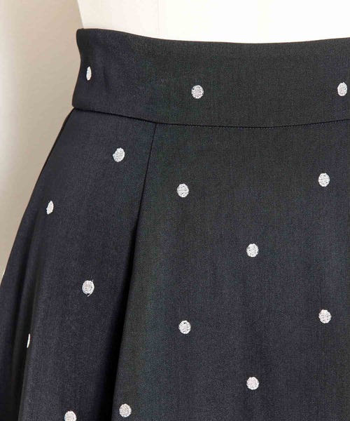 NOELA（ノエラ）の「ドット刺繍フレアスカート（スカート）」 - WEAR