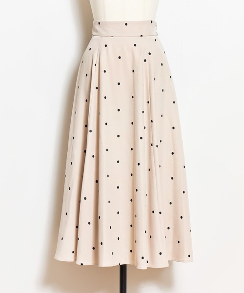 NOELA（ノエラ）の「ドット刺繍フレアスカート（スカート）」 - WEAR