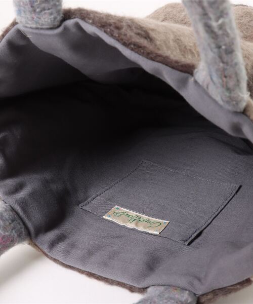 UNBILLION（アンビリオン）の「アフリカンスクエアー AFRICANSQUARE / アクリル毛布 丸トート（トートバッグ・レディース・その他・FREE）」の7枚目の写真