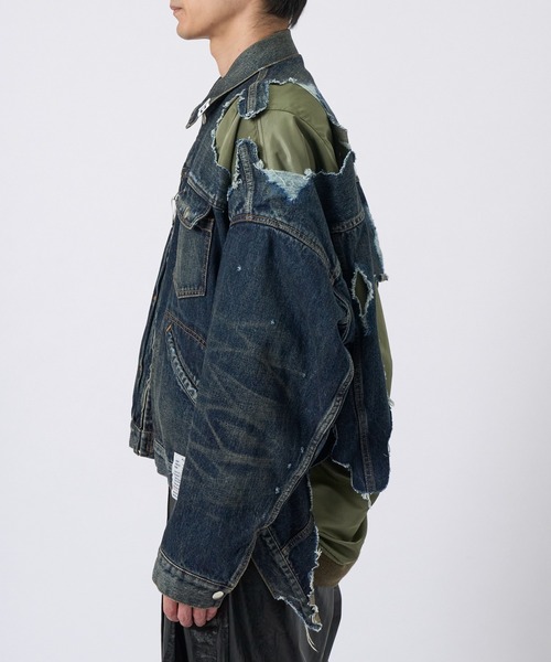 ミハラヤスヒロ ジャケットMIHARA YASUHIRO ジャケット Maison MIHARA YASUHIRO 2025SS スーベニアジャケット ブラック