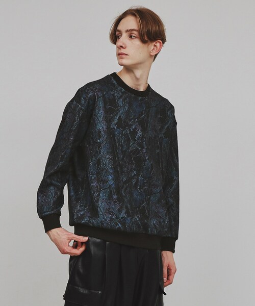 tk.TAKEO KIKUCHI（ティーケータケオキクチ）の「◆カモフラージュプリントカットソー（Tシャツ/カットソー・メンズ・ダークブラウン系3/ネイビー系3/ブラック系3・02/03）」の11枚目の写真