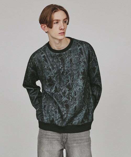 tk.TAKEO KIKUCHI（ティーケータケオキクチ）の「◆カモフラージュプリントカットソー（Tシャツ/カットソー・メンズ・ダークブラウン系3/ネイビー系3/ブラック系3・02/03）」の19枚目の写真