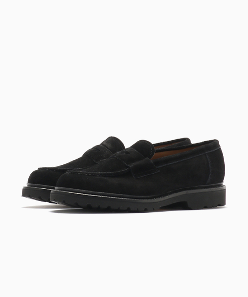 BAYCREW'S DEPO(ベイクルーズデポ)の「【SandWaterr / サンドウォーター】CRAFTED LOAFER / KIP SKIN SUE(ローファー・メンズ・ブラック・27.5cm/26.5cm)」の7枚目の写真