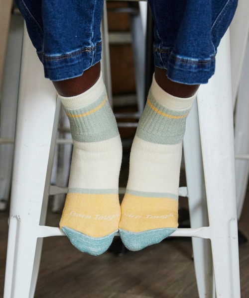 DARN TOUGH VERMONT(ダーンタフバーモント)の「DARN TOUGH/ダーンタフ 6117 Home Base Shorty Heavyweight Lifestyle Sock(ソックス/靴下・レディース・B/A/C・SMALL)」の3枚目の写真