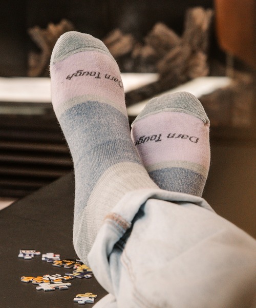 DARN TOUGH VERMONT(ダーンタフバーモント)の「DARN TOUGH/ダーンタフ 6117 Home Base Shorty Heavyweight Lifestyle Sock(ソックス/靴下・レディース・B/A/C・SMALL)」の1枚目の写真