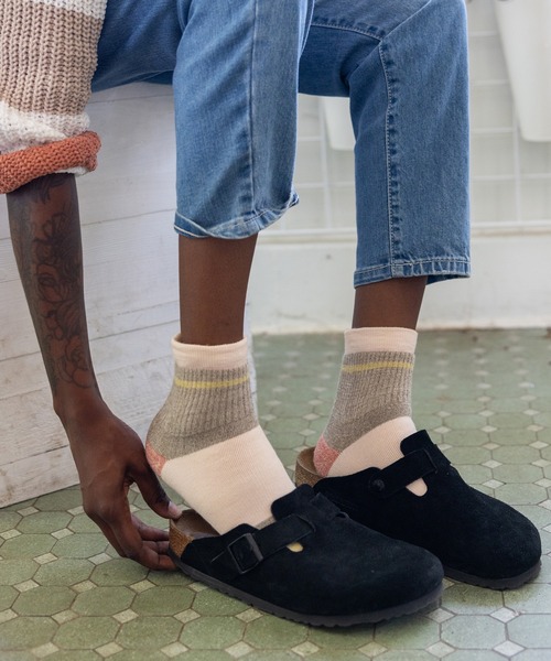 DARN TOUGH VERMONT(ダーンタフバーモント)の「DARN TOUGH/ダーンタフ 6117 Home Base Shorty Heavyweight Lifestyle Sock(ソックス/靴下・レディース・B/A/C・SMALL)」の6枚目の写真