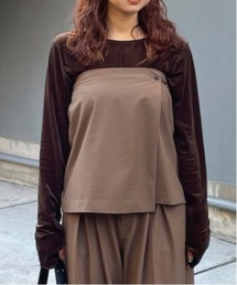 1chaku. | マルチウェイラップスカート/ビスチェ【セットアップ可能】(スカート)