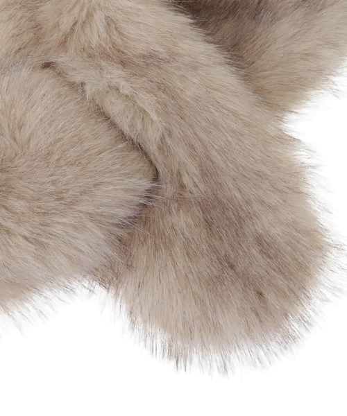 a.v.v（アーヴェヴェ）の「エコファークロスティペット（ストール/ショール・レディース・アイボリー/ベージュ・38）」の21枚目の写真