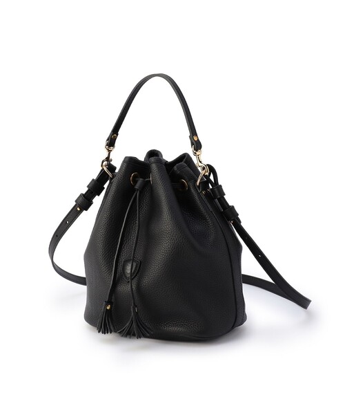 Felisi（フェリージ）の「Felisi（フェリージ） ドローストリングバッグ 21/17/LD+DS（ショルダーバッグ・レディース・ブラック×グレー/ブルー系その他/ベージュ/カーキ・FREE）」の19枚目の写真