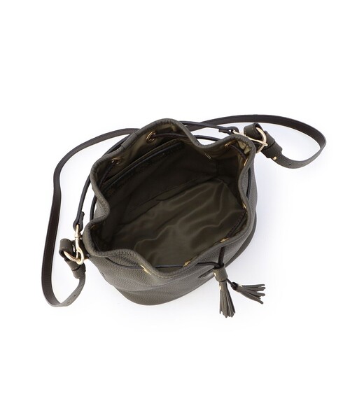 Felisi（フェリージ）の「Felisi（フェリージ） ドローストリングバッグ 21/17/LD+DS（ショルダーバッグ・レディース・ブラック×グレー/ブルー系その他/ベージュ/カーキ・FREE）」の16枚目の写真