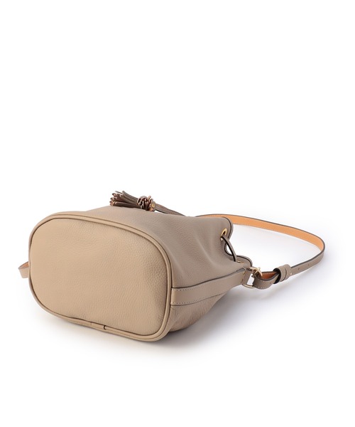 Felisi（フェリージ）の「Felisi（フェリージ） ドローストリングバッグ 21/17/LD+DS（ショルダーバッグ・レディース・ブラック×グレー/ブルー系その他/ベージュ/カーキ・FREE）」の6枚目の写真