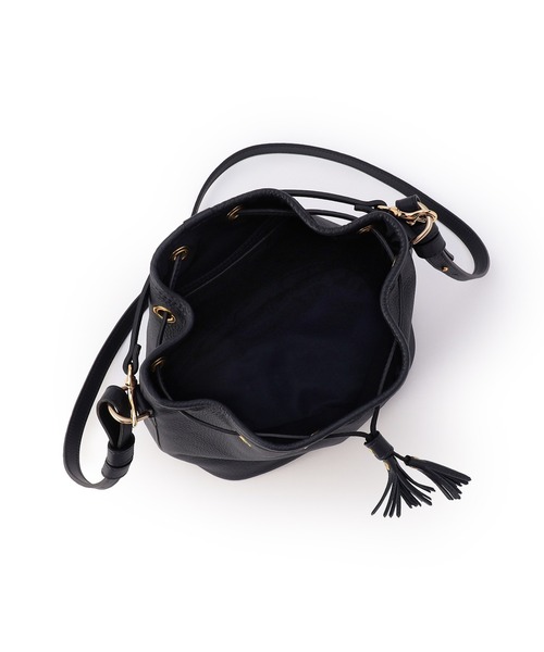 Felisi（フェリージ）の「Felisi（フェリージ） ドローストリングバッグ 21/17/LD+DS（ショルダーバッグ・レディース・ブラック×グレー/ブルー系その他/ベージュ/カーキ・FREE）」の12枚目の写真