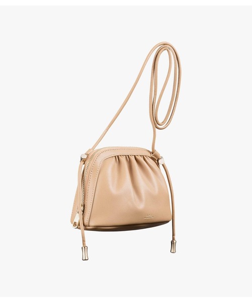 A.P.C.(アーペーセー)の「BOURSE NINON SMALL(ショルダーバッグ・レディース・ベージュ系その他/ブラウン系その他・ONESIZE)」の6枚目の写真