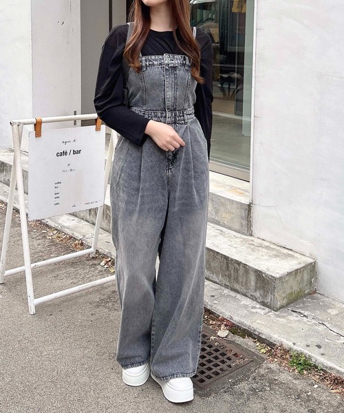 セール】【WEB限定】デニムサロペット（サロペット/オーバーオール