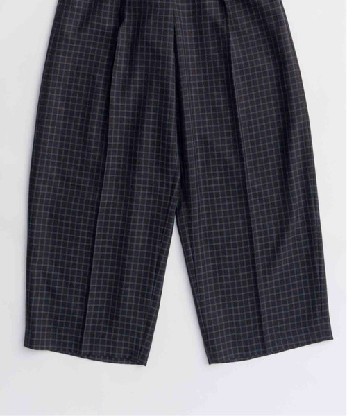 Two Tuck Curve Wide Tapered Pants/2タックカーブワイド