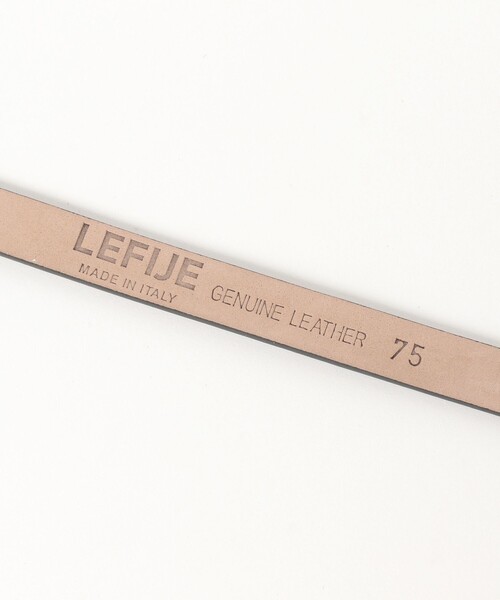 LEFIJE(レフィエ)の「LEFIJE / Tresor ベルト(ベルト・レディース・ブラック/ブラウン・ONE SIZE)」の6枚目の写真