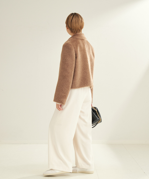 plage（プラージュ）の「Georgette Relax Wide パンツ（スラックス