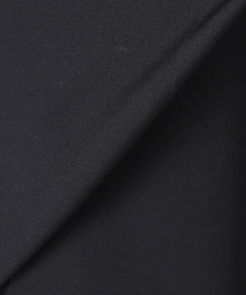 B.C STOCK(ベーセーストック)の「タックテーパードパンツ(スラックス・レディース・ブラック/ホワイト・SMALL/MEDIUM)」の5枚目の写真