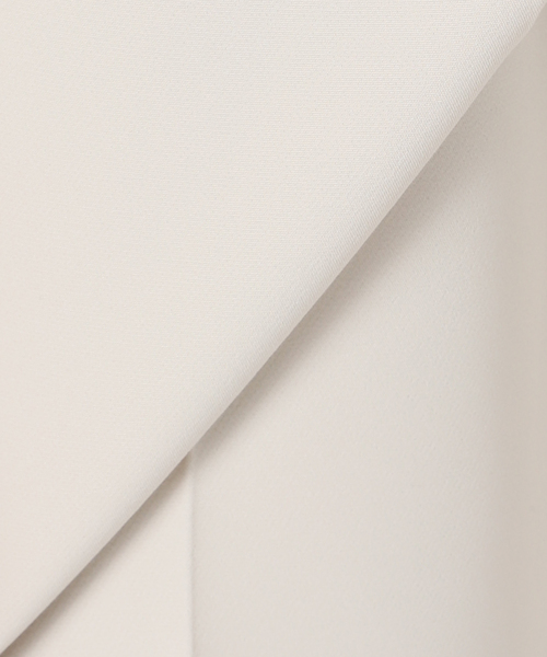 B.C STOCK(ベーセーストック)の「タックテーパードパンツ(スラックス・レディース・ブラック/ホワイト・SMALL/MEDIUM)」の3枚目の写真