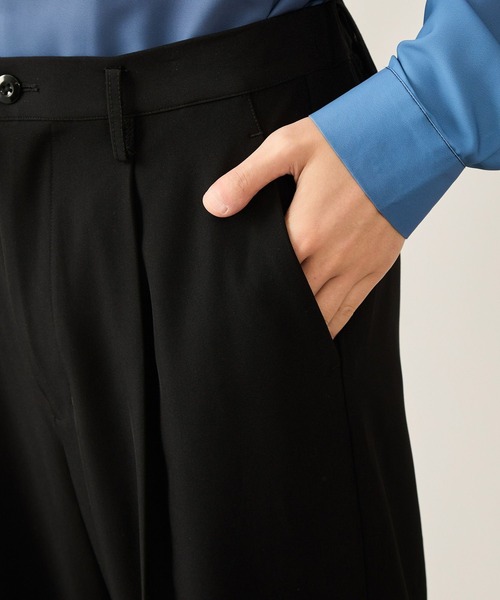 リファインドクロスワイドフレアパンツ（その他パンツ）｜JUNRED（ジュンレッド）