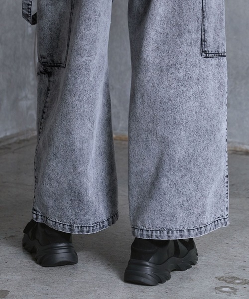 SERACE（セラス）の「【SERACE】＋6㎝ volume high sole sneakers / ＋6㎝ボリュームハイソールスニーカー（スニーカー・メンズ・ブラック・S/M/L）」の10枚目の写真