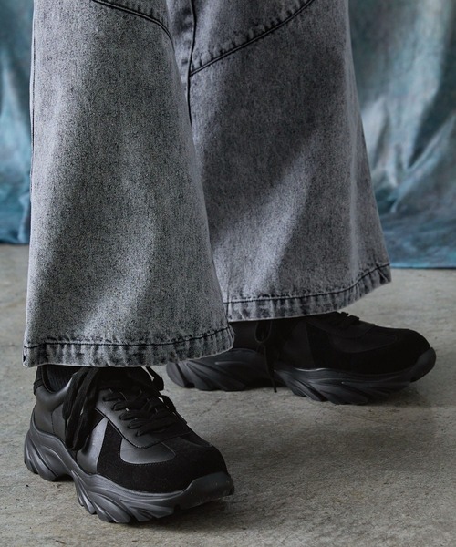 SERACE】＋6㎝ volume high sole sneakers / ＋6㎝ボリューム