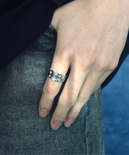 blatto(ブラット)の「【B-925 SILVER】925リング b925-r366-8g(リング・メンズ・シルバー・FREE)」の1枚目の写真