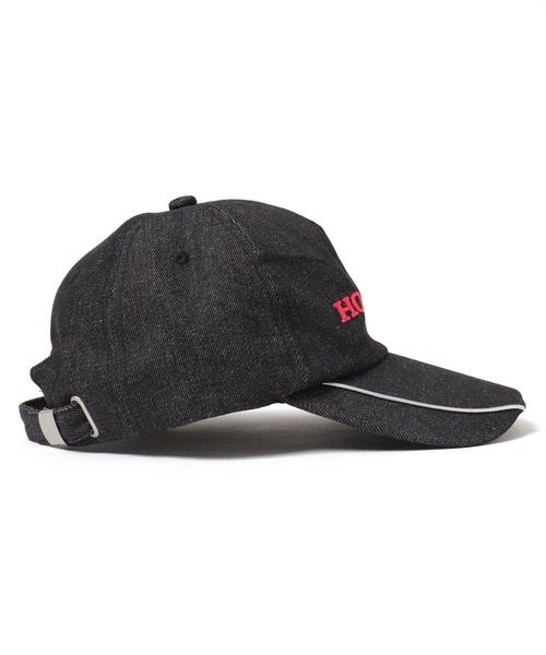 WEGO（ウィゴー）の「∴WEGO/【25年春夏新作】別注Hondaキャップ（キャップ・レディース・ブラック/ブラック系2・FREE）」の11枚目の写真