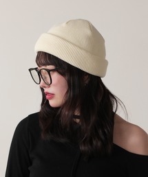 ANONYMOUSISM（アノニマスイズム）の「ANONYMOUSISM/アノニマスイズム バルキーアクリルロールワッチ ニット帽（ニットキャップ/ビーニー）」