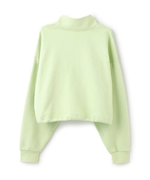 LOVETOXIC（ラブトキシック）の「【Reebok】クロップドハーフジップ（スウェット・キッズ・ブラック/オフホワイト/ライトグリーン・S:140cm/M:150cm/L:160cm）」の4枚目の写真