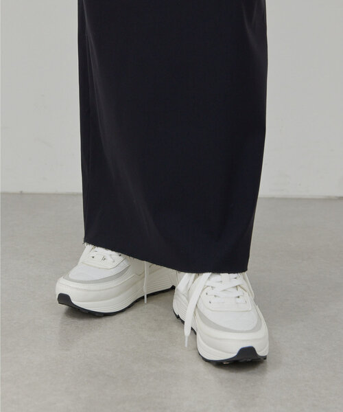 GALLARDAGALANTE（ガリャルダガランテ）の「【2.718】キルティングスニーカー（スニーカー・レディース・ブラック/ホワイト・37/38/36）」の2枚目の写真