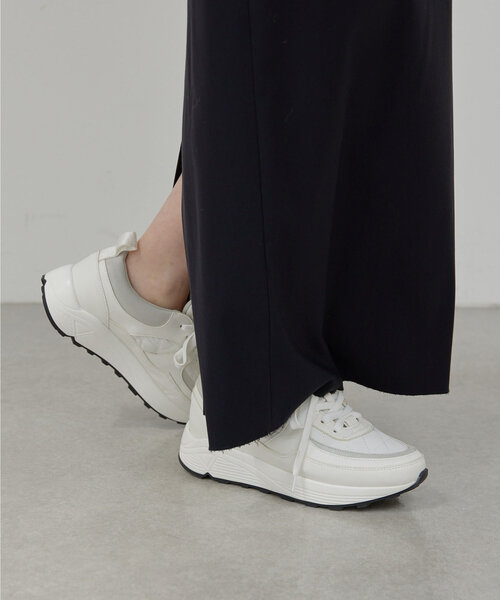 GALLARDAGALANTE（ガリャルダガランテ）の「【2.718】キルティングスニーカー（スニーカー・レディース・ブラック/ホワイト・37/38/36）」の3枚目の写真